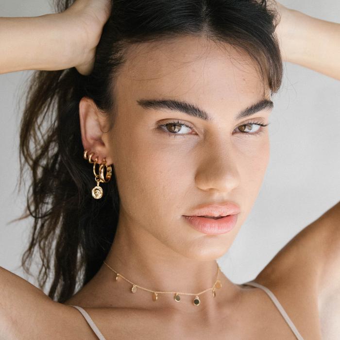 Zodiac II Pendant Hoops