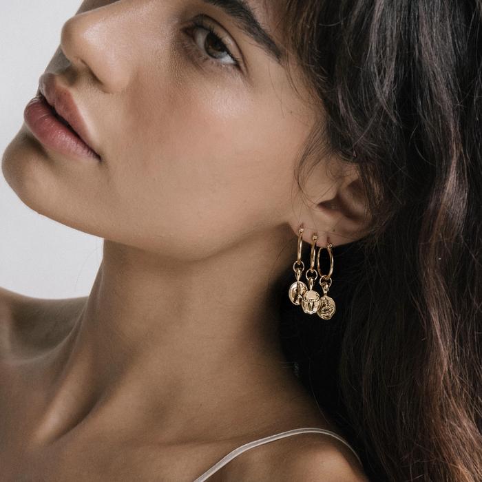 Zodiac II Pendant Hoops